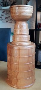 Stanley Cup aus Kirsche und Birke