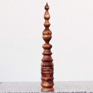 Turm aus Pfirsichholz 5 x 34 cm