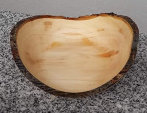Schale aus junger Palmweide 15,5 x 6,5 cm