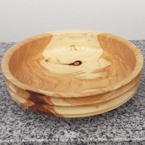 Schale aus Traubenkirschenholz 17,5 x 5,5 cm